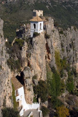 Guadalest bell tower's impressive situation!