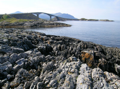 Atlantic Bridge plus ancient rocks