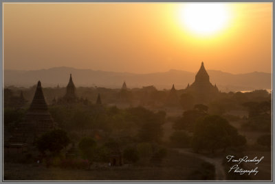 Sunset on Bagan