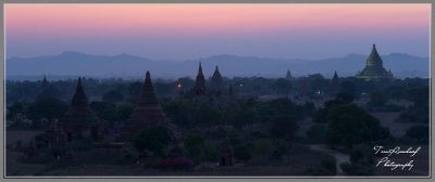 Night Falls on Bagan 2