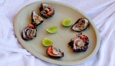 Oysters.. freshly caught