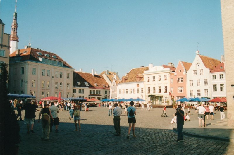 town main square