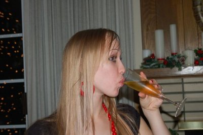 Sometimes Ra-Ra likes to sip............
