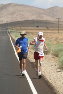 Rick and DB doing some running.