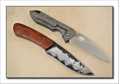 CAS - Claudio and Ariel Sobral Custom Kukri set - small knife - Rassenti Druid Custom