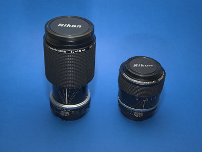 Constant f/3.5 push-pull zooms => 50-135mm and 28-50mm
