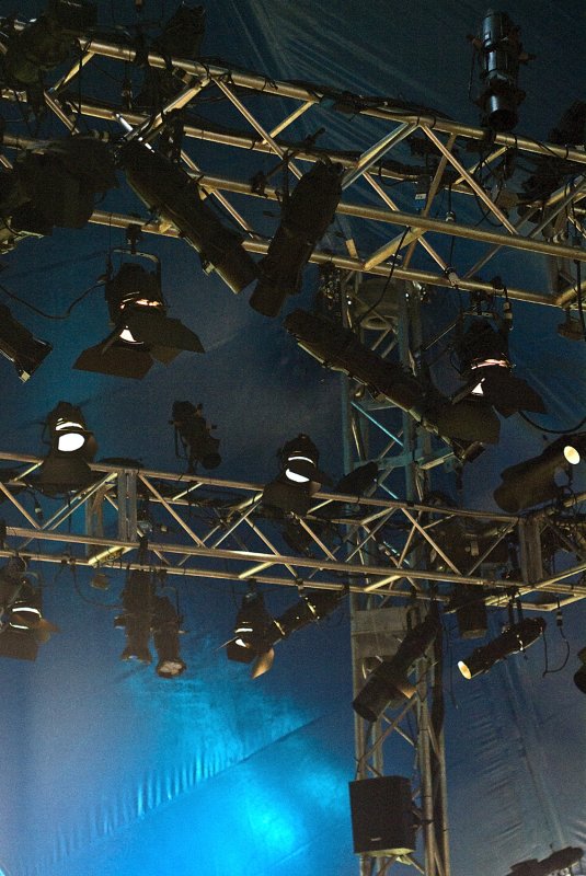 Shakespeare Festival stage lights