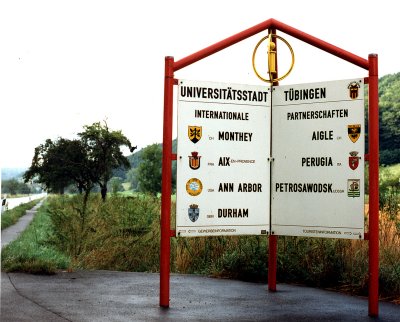 road sign