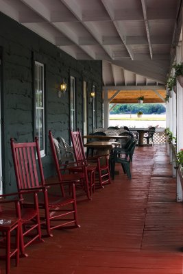 rustic porch