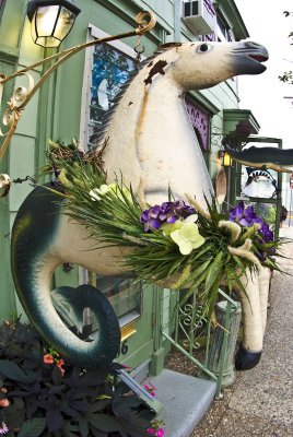 decorative seahorse
