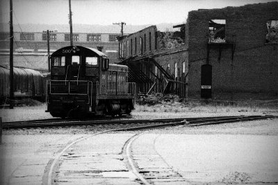 old rail yard