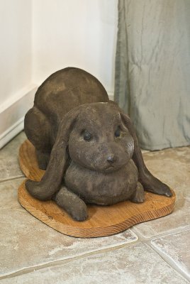 rabbit - Clay/patina