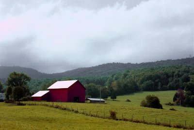 The farm before the storm