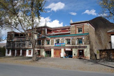 Tibet style House and shop
