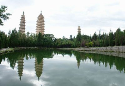 Chongshen three pagodas, Dali