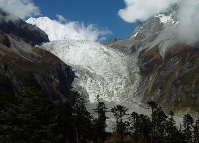 The Glacier Cascade at Hailuogou