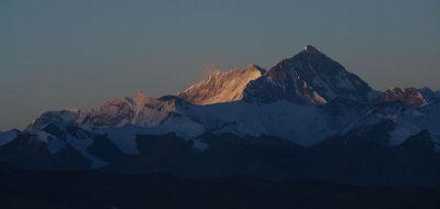 Tibet - Mt. Everest and Its Mountain Range