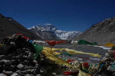 Mt. Everest from Base Camp No. 1