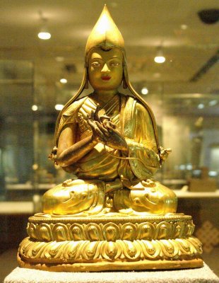 Tibet - Antiques Statue in Museum