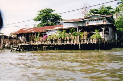 House on Stilts in Thailand