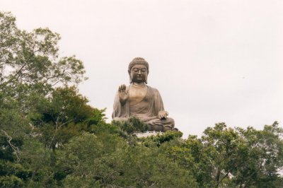 Big Buddha in Lantau island (Hongkong)