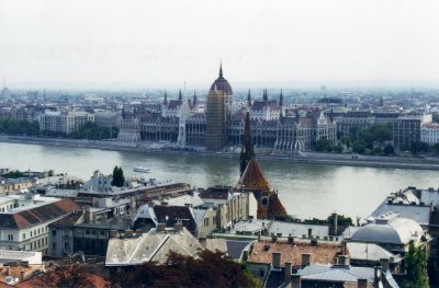 Danube river in Hungary