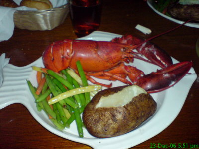 Lobster in Vermount