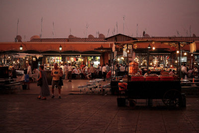 La place Djemah Ef Fna