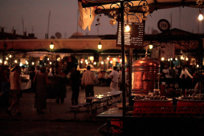 La place Djemah Ef Fna