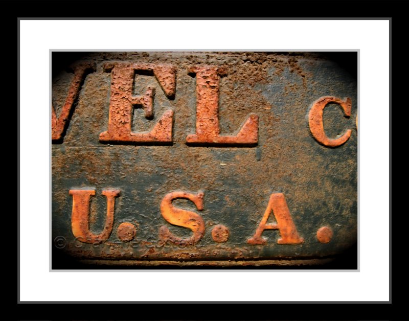 steam shovel sign