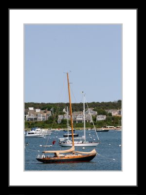 boat in harbor