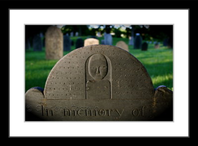 grave design - in memory of