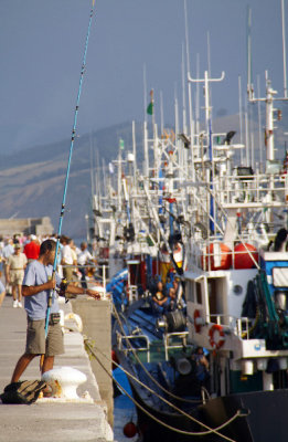 Fishing at Castro Urdiales