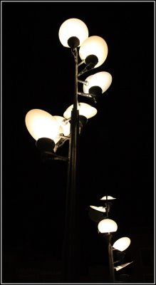 Farolas en Zamora