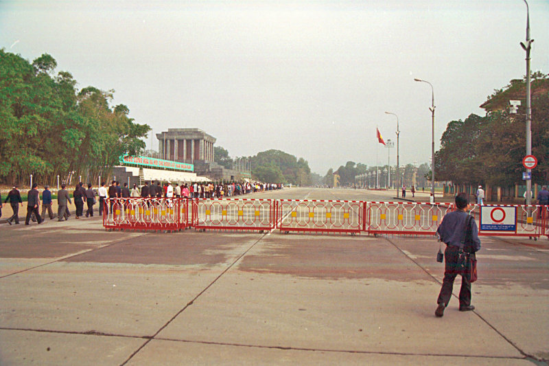 Ho Chi Minh mausoleum area