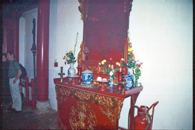 Ngoc Son Temple Interior