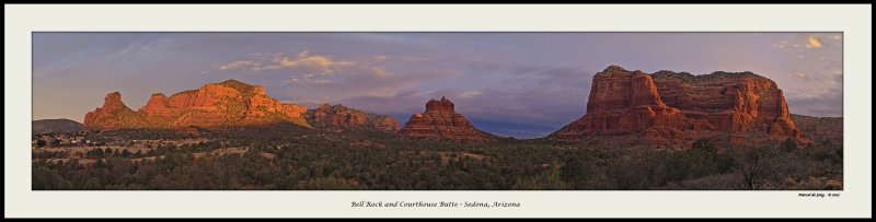 Bell Rock and Courthouse Butte