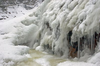Ice. Arethusa Falls.
