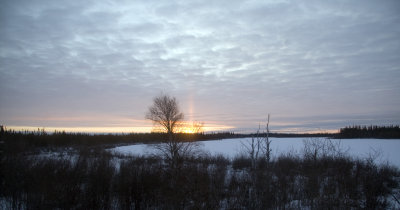 Dawn in Southern Manitoba