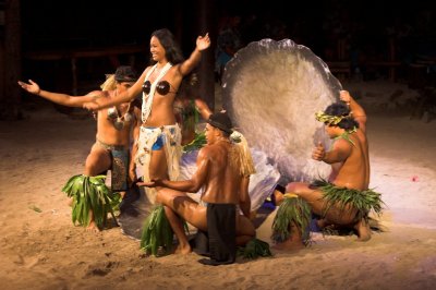 Tahitian Show at the Tiki Theatre