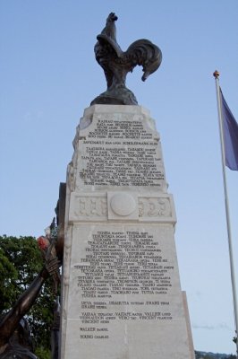 1587 Names of Tahitians who served in French army