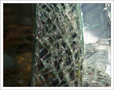 Broken Glass Abstract
