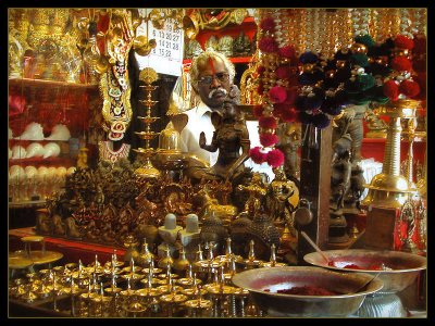 Shop in the Meenakshi Temple