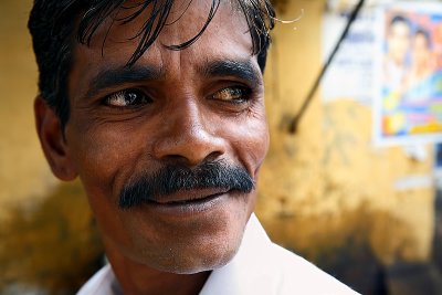 A rickshaw man