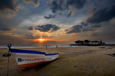 Sunrise at Mamalla beach