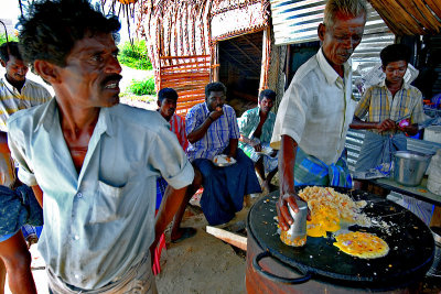 A snack at the fishermen kitchen