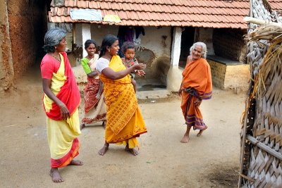 Women of the village Panangadi