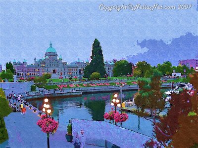 The Parliament in Victoria
