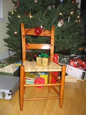 Uncle Tom's chair for Ella