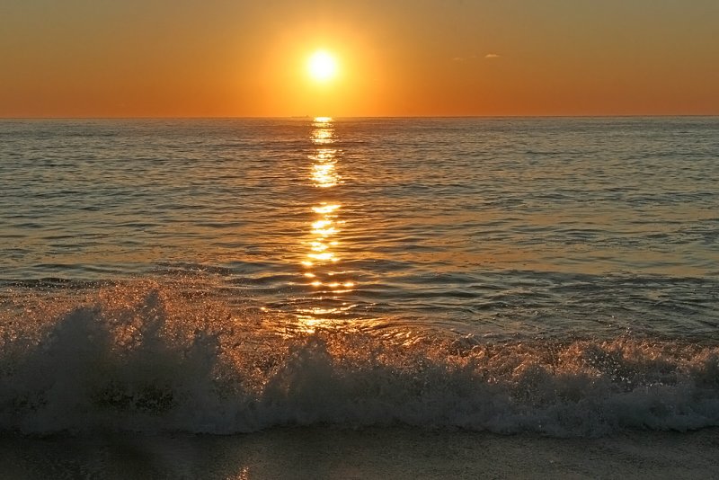 Sunrise Over the Atlantic Ocean